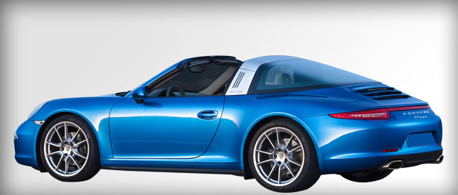 Porsche 911 Targa Unveiled at Detroit Motor Show