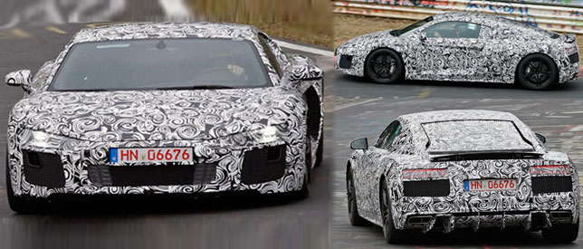 Spy Shots Audi R8