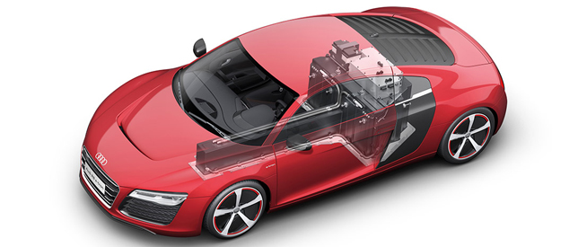 Audi R8 etron Battery Packs