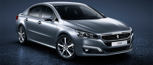 Facelifted Peugeot 508