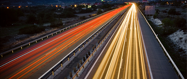 Speeding at motorway at record low for a decade