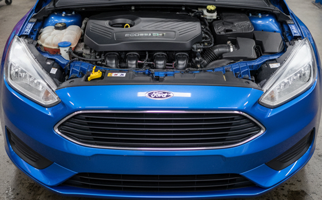Reconditioned Ford Focus engine